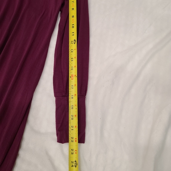 Dark purple dress/extra long top - Picture 6 of 8